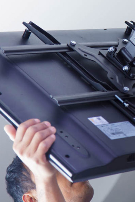 Wintry Mountain Landscape